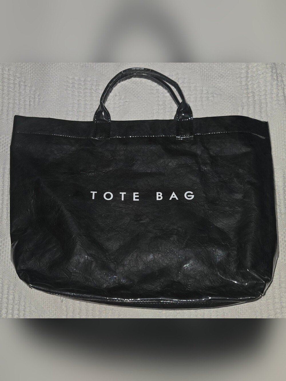 Black Tote Bag - Classic Everyday Carry